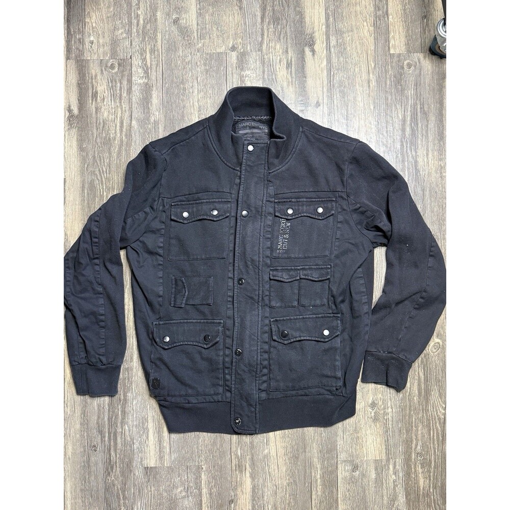 Marc Ecko Cut & Sew NYC Y2K Heavyweight Cotton Knit Jacket Men’s L
